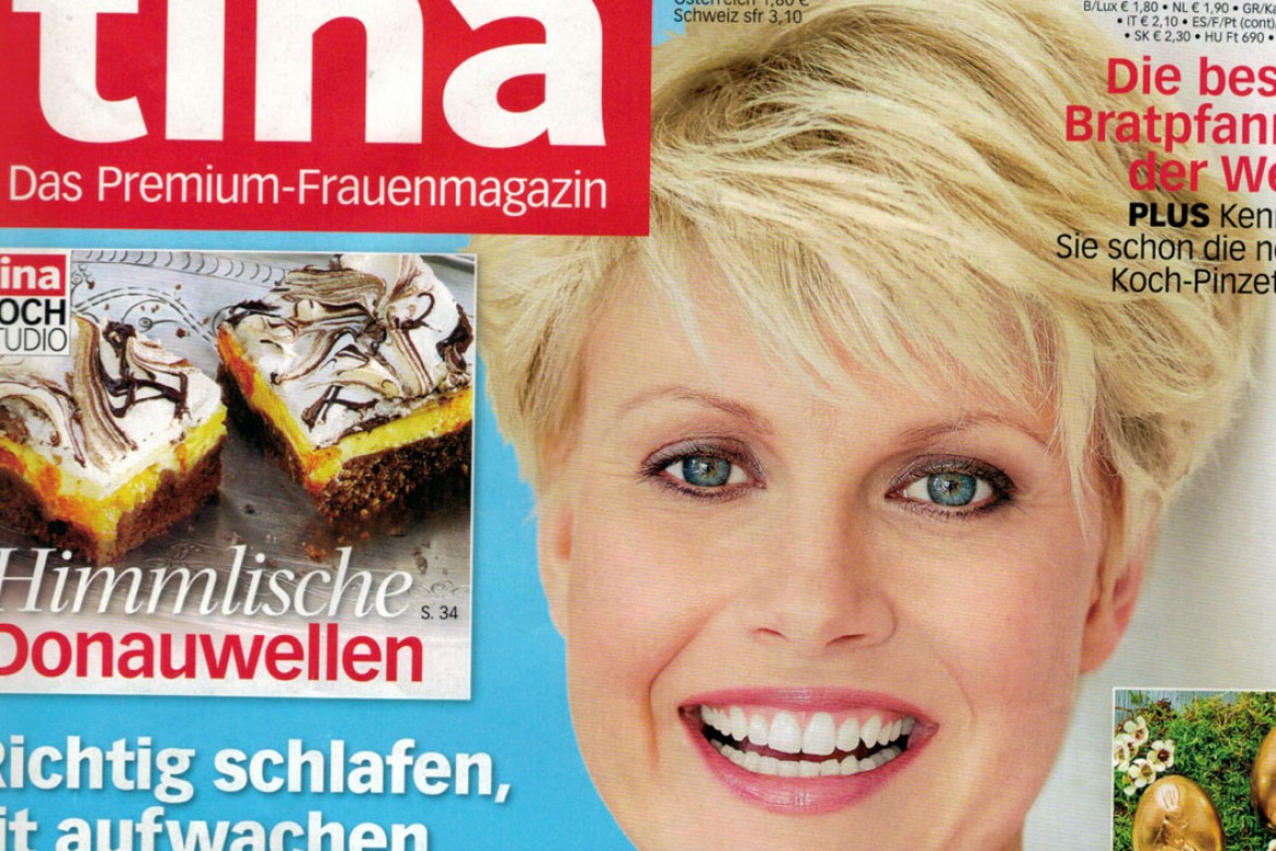 Premium-Frauenmagazin tina: März-Ausgabe 2015
